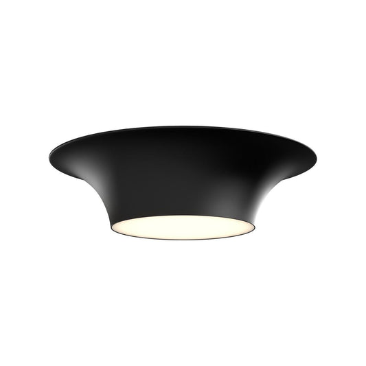 Alora Lighting Emiko 16-in Flush Mount Matte Black