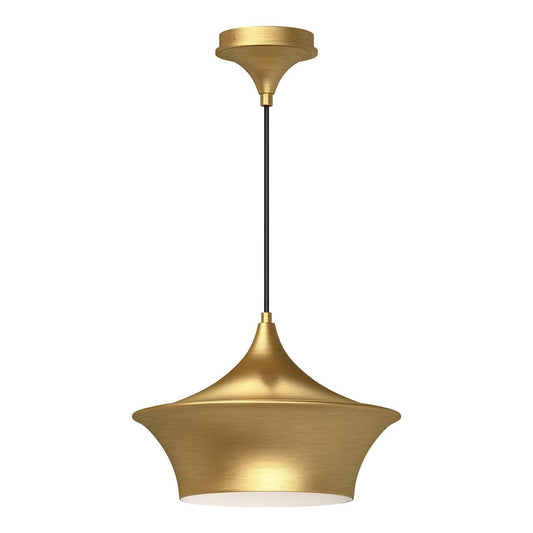 Alora Lighting Emiko 12-in Pendant Brushed Gold