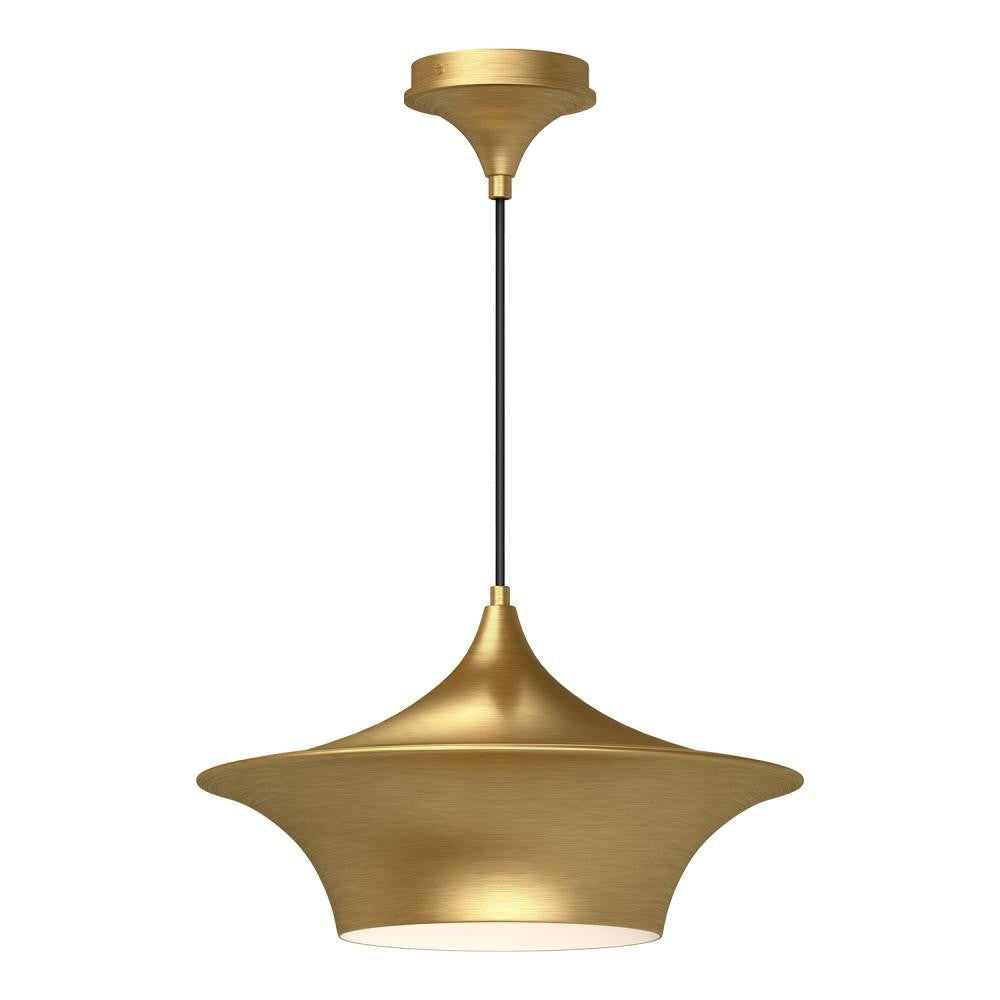 Alora Lighting Emiko 16-in Pendant Brushed Gold