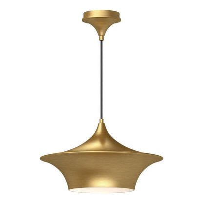Alora Lighting Emiko 16-in Pendant Brushed Gold