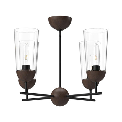 Alora Lighting Emil 4 Light Chandelier White