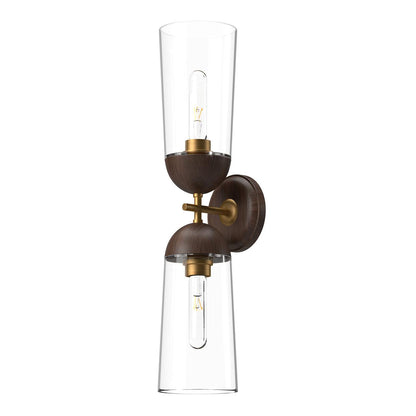Alora Lighting Emil 2 Light Wall/Vanity Light Aged Gold