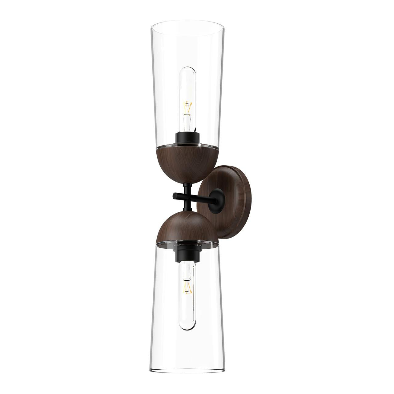 Alora Lighting Emil 2 Light Wall/Vanity Light White