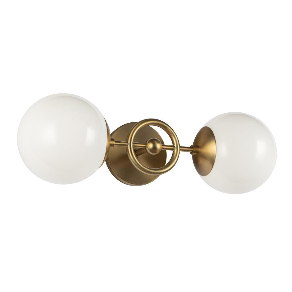 Alora Lighting Fiore 18-in Wall Vanity Light Brushed Gold