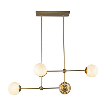 Alora Lighting Fiore 4 Light Chandelier Brushed Gold