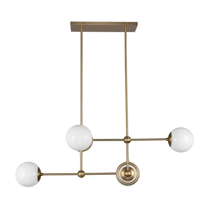 Alora Lighting Fiore 4 Light Chandelier Matte Black