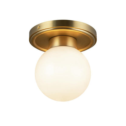 Alora Lighting Fiore Semi-Flush Light Brushed Gold