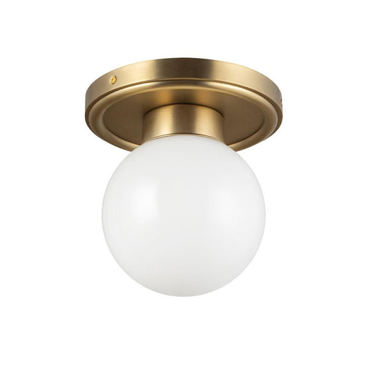Alora Lighting Fiore Semi-Flush Light Matte Black