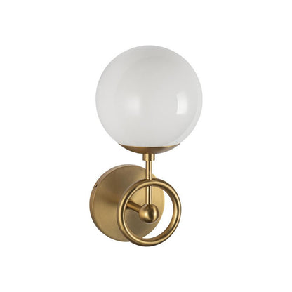 Alora Lighting Fiore 6-in Wall Vanity Light Brushed Gold