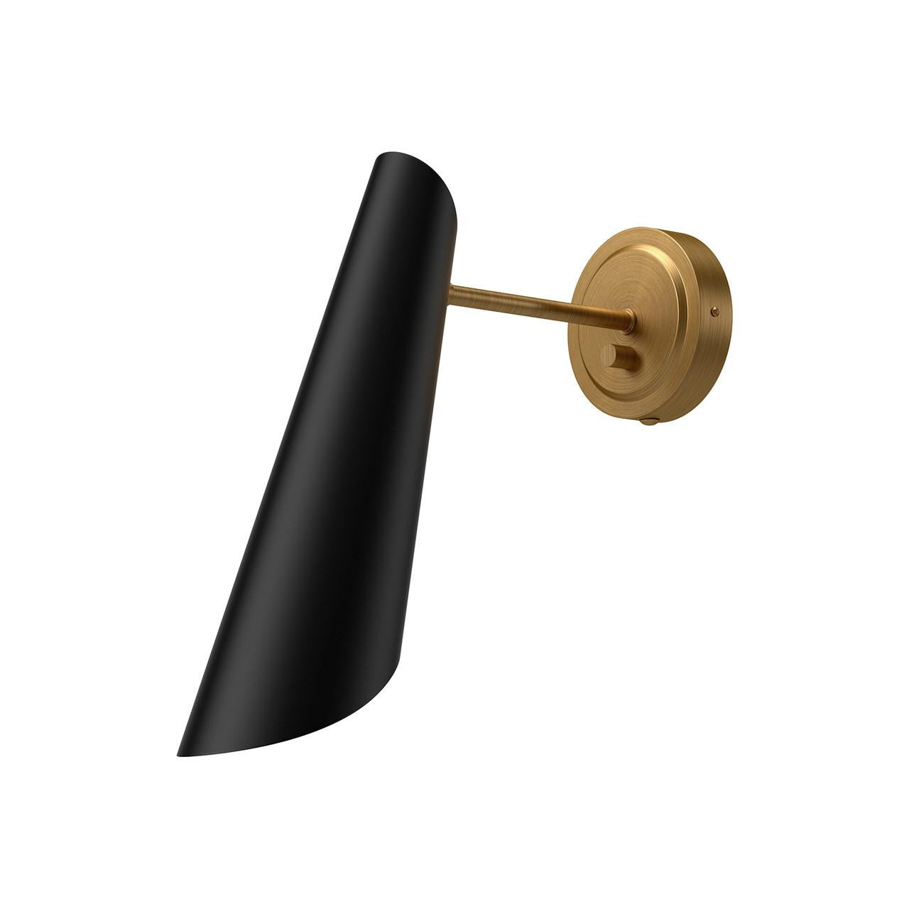 Alora Lighting Gabriel 5-in Wall/Vanity Light Aged Gold, Matte Black
