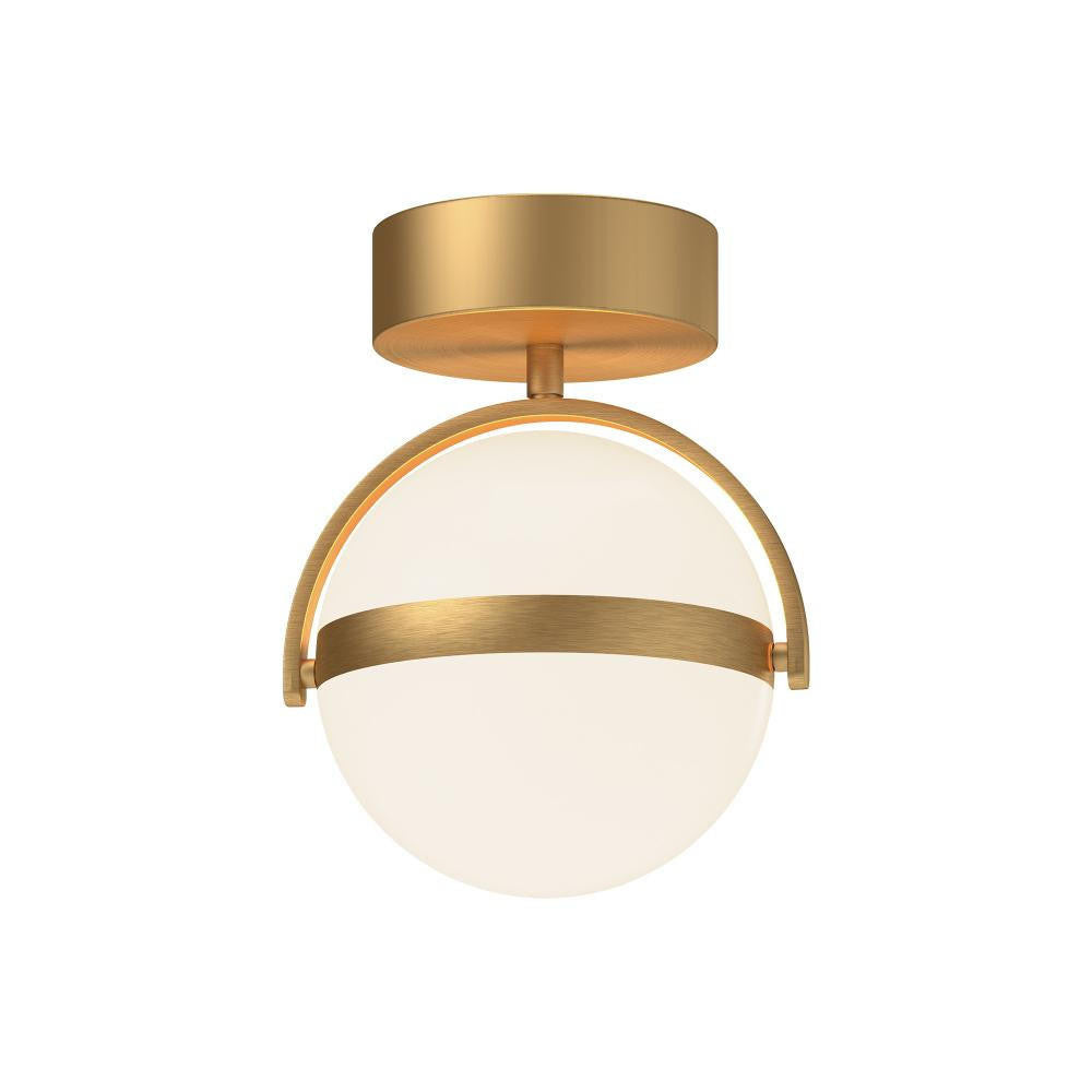 Alora Lighting Globo LED Flush Mount Brushed Gold
