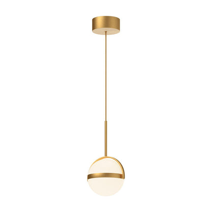 Alora Lighting Globo LED Pendant Brushed Gold