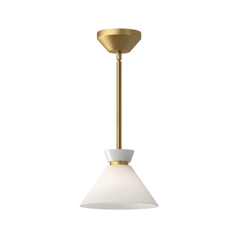 Alora Lighting Halston 8-in 1 Light Pendant Brushed Gold