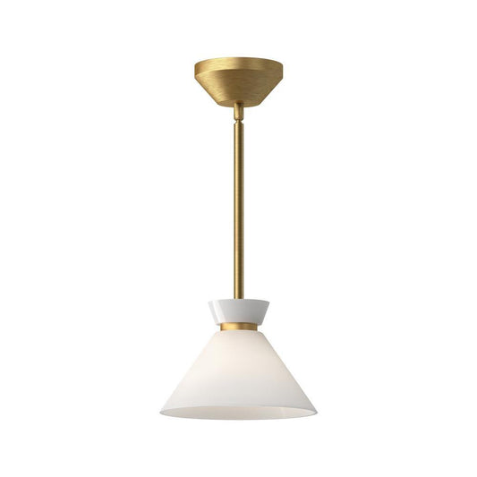 Alora Lighting Halston 8-in 1 Light Pendant Brushed Gold