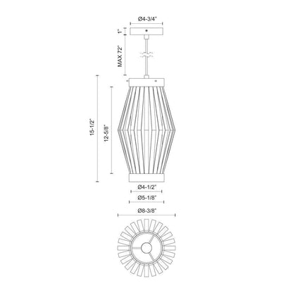Alora Lighting Hana Pendant