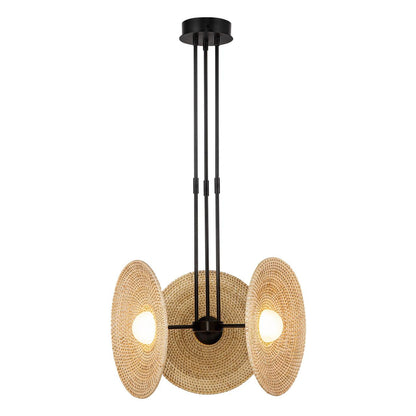 Alora Lighting Harbour LED Pendant Vintage Brass, Glossy Opal