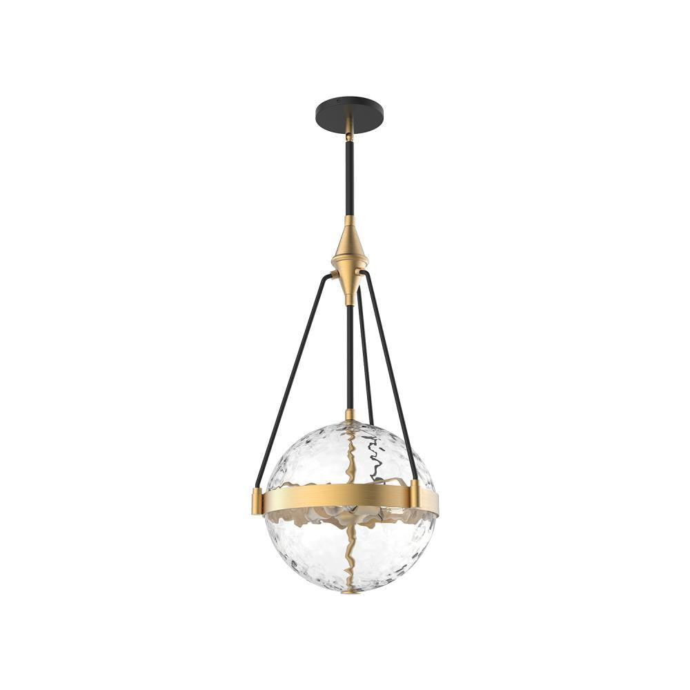 Alora Lighting Harmony 3 Light Pendant Brushed Gold