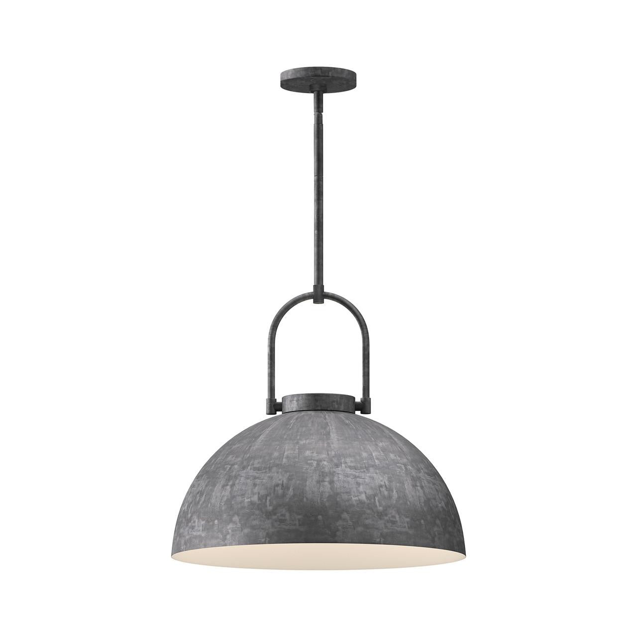 Alora Lighting Harper Pendant, 1-Light, Steel Shade, 15.75"D