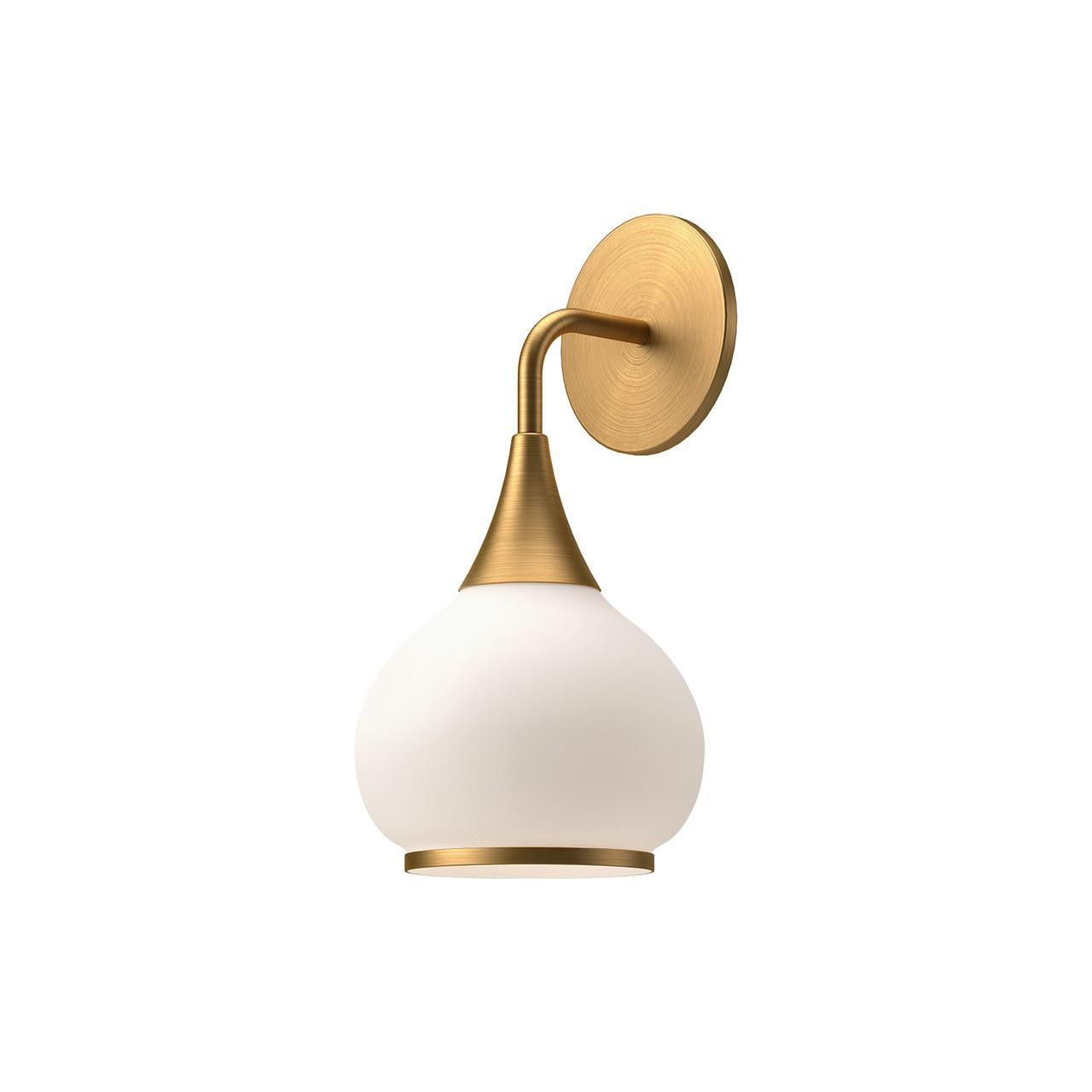 Alora Lighting Hazel Wall/Vanity Light Chrome, Clear Glass