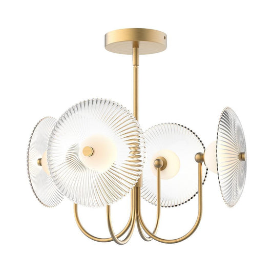 Alora Lighting Hera LED Pendant Brushed Gold