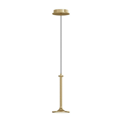 Alora Lighting Issa LED Pendant Brushed Gold