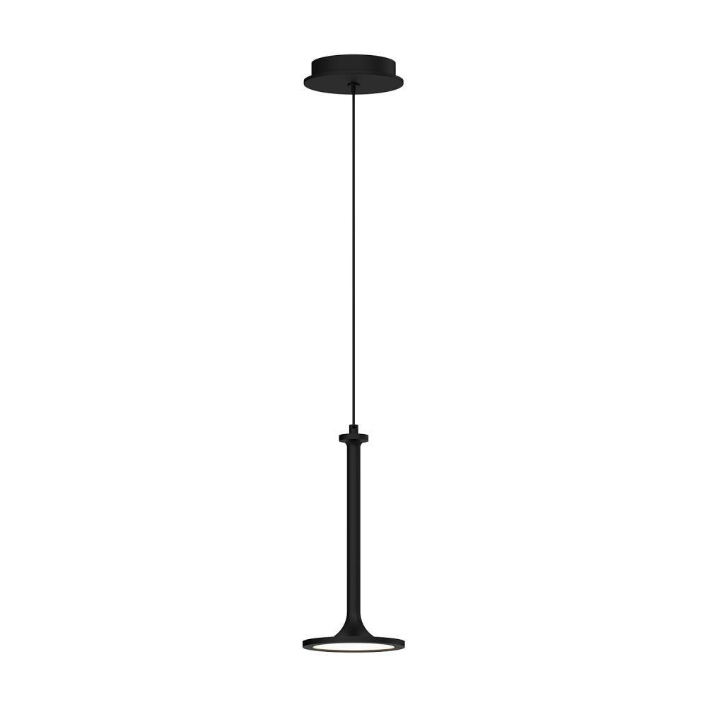 Alora Lighting Issa 6-in LED Pendant Matte Black