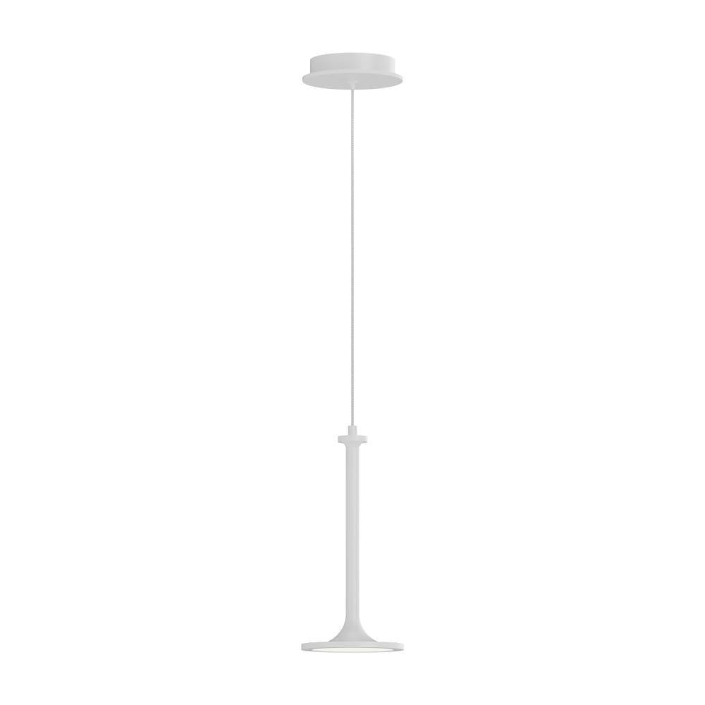 Alora Lighting Issa 6-in LED Pendant White