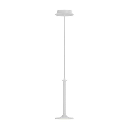 Alora Lighting Issa 6-in LED Pendant White
