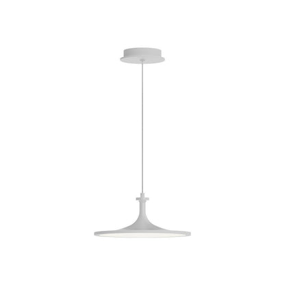 Alora Lighting Issa 12-in LED Pendant White