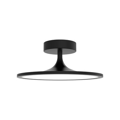 Alora Lighting Issa LED Semi Flush Mount Matte Black