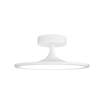 Alora Lighting Issa LED Semi Flush Mount White