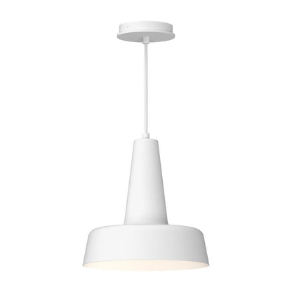 Alora Lighting Juliana Pendant, 1-Light, White, 11.63"H (PD527811WH 706TULP)