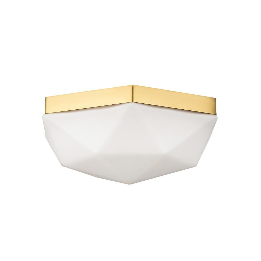 Alora Lighting Krysta 2 Light Flush Mount Matte Black
