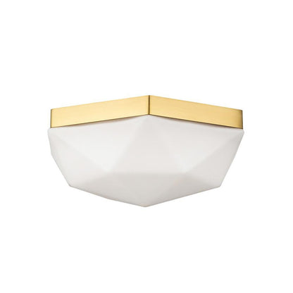 Alora Lighting Krysta 2 Light Flush Mount Matte Black