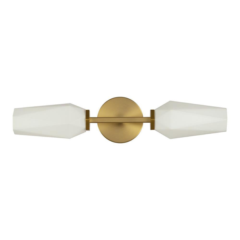 Alora Lighting Krysta 20-in Wall Vanity Light Brushed Gold