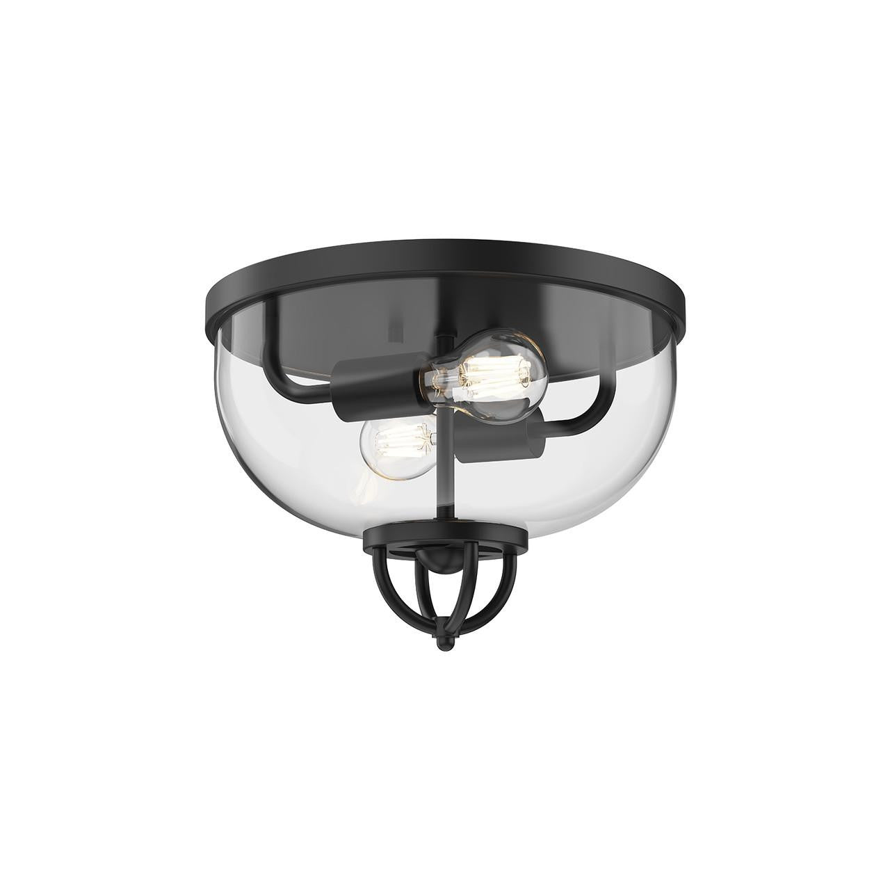 Alora Lighting Lancaster Flush Mount Matte Black