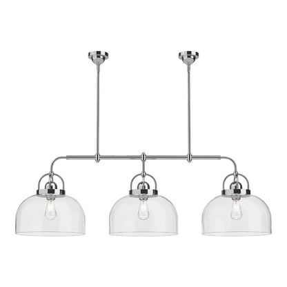 Alora Lighting Lancaster Pendant, 1-Light, Chrome, 55"L