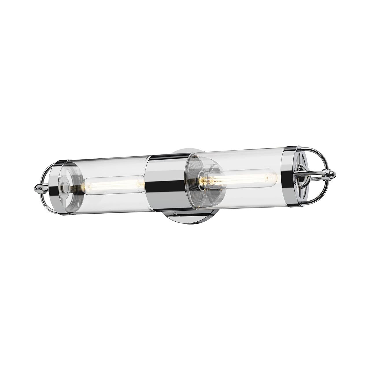 Alora Lighting Lancaster Wall Vanity, 6-Light, Chrome, 21"H