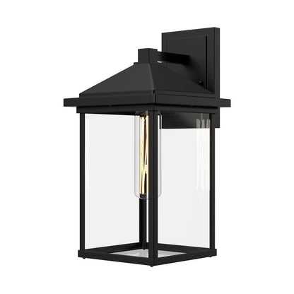 Alora Lighting Larchmont Outdoor Wall Sconce Textured Black