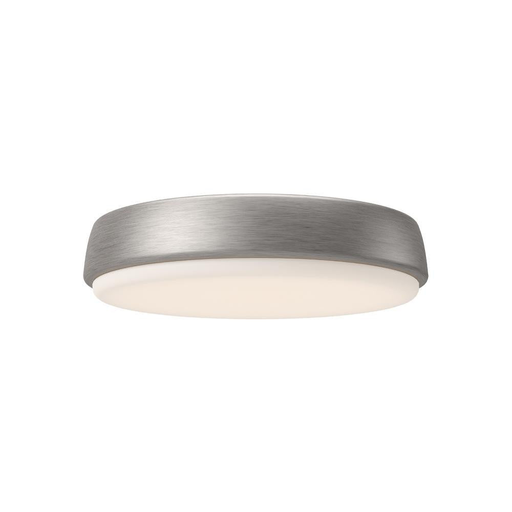 Alora Lighting Laval 11-in Brushed Nickel LED Flush Mount FM503611BN-5CCT