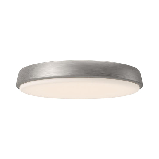 Alora Lighting Laval 15-in LED Flush Mount Brushed Nickel