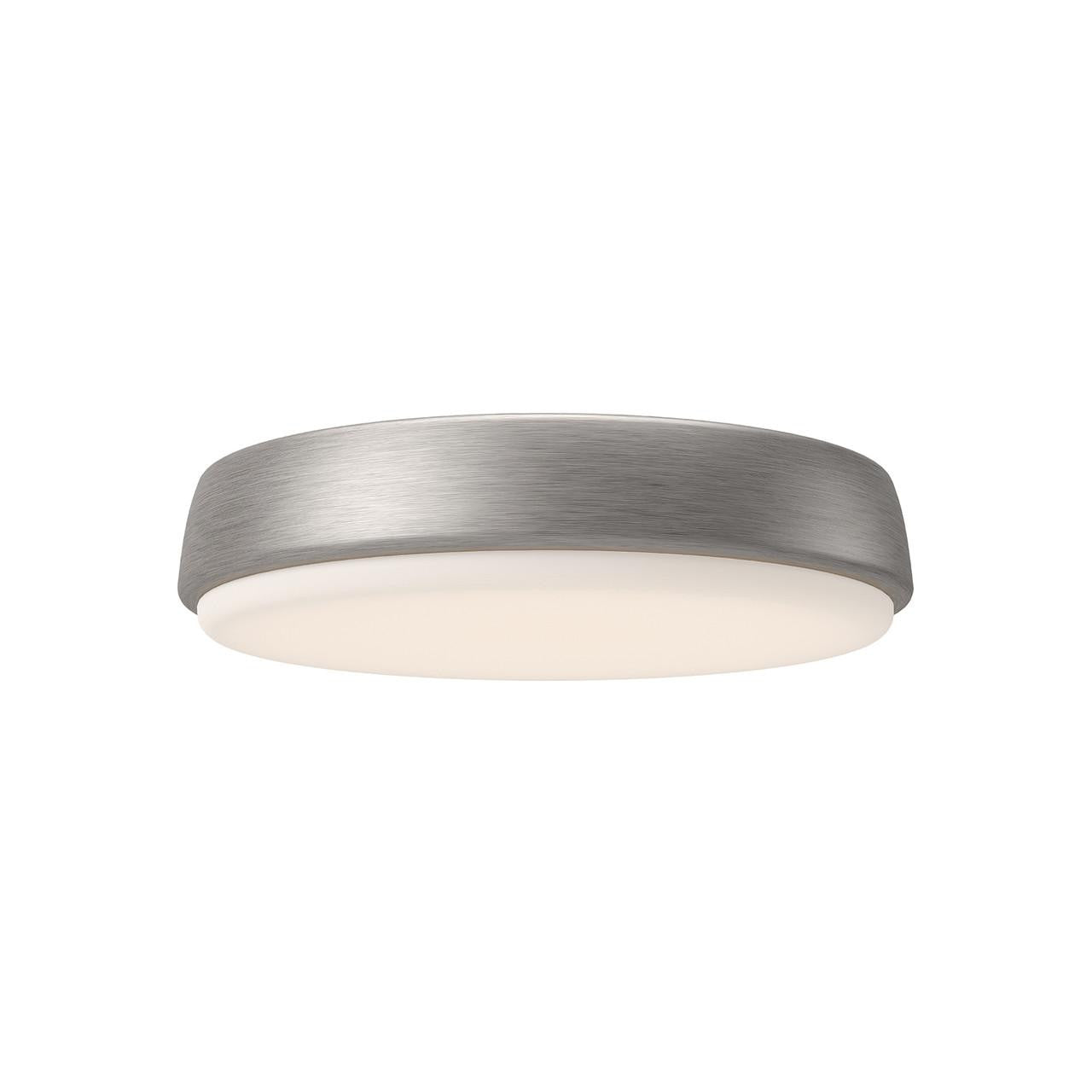 Alora Lighting Laval 11-in LED Flush Mount Brushed Nickel