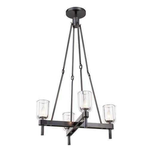 Alora Lighting Lucian Pendant, 1-Light, Urban Bronze, Clear Crystal, 35.38"H (PD338422UBCC 706WNEM)