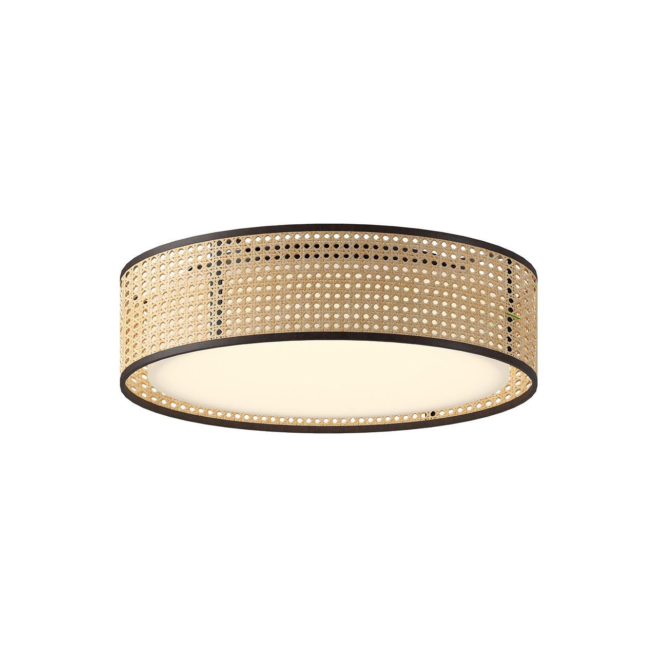 Alora Lighting Lyla LED Flush Mount Rattan