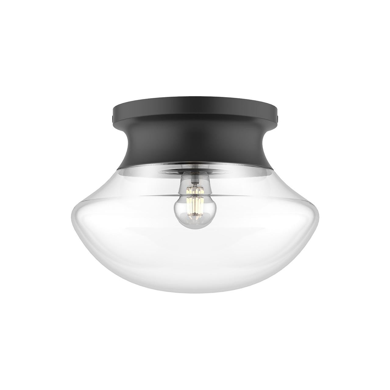 Alora Lighting Marcel Flush Mount Matte Black