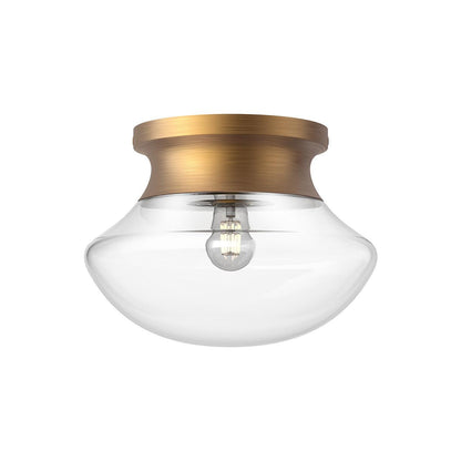Alora Lighting Marcel Flush Mount Aged Gold