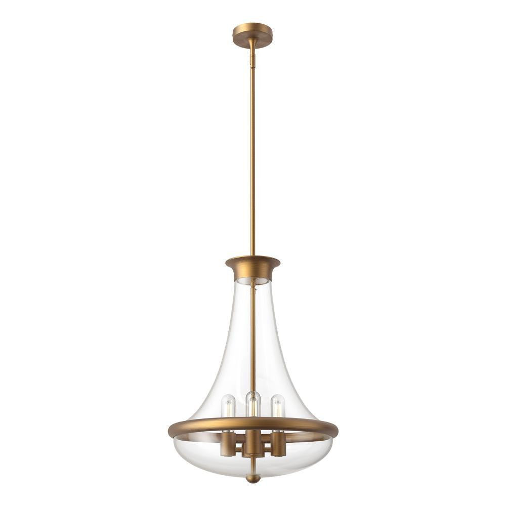 Alora Lighting Marcel Pendant Aged Gold