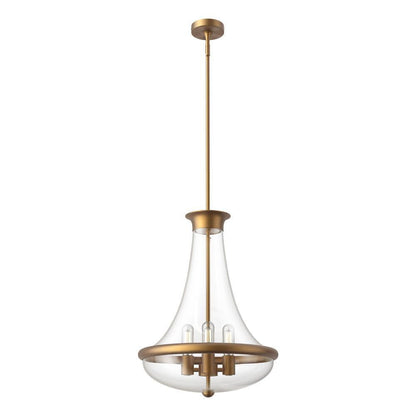 Alora Lighting Marcel Pendant Aged Gold