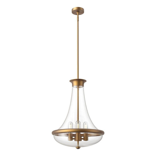 Alora Lighting Marcel Pendant Aged Gold