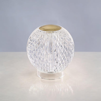 Alora Lighting Marni 3-in Natural Brass LED Table Lamp